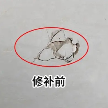 洞口瓷砖空鼓维修公司分享瓷砖防水涂料过厚或表面过于光滑，可能会产生的问题。